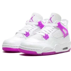 Air Jordan 4 Retro Hyper Violet (GS) - Sneaker basket homme femme - 2