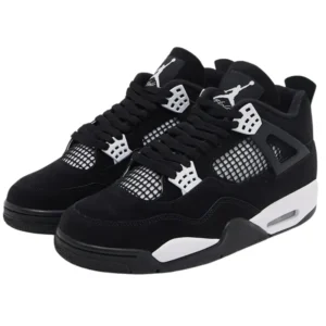 Air Jordan 4 Retro White Thunder - Sneaker basket homme femme - 2