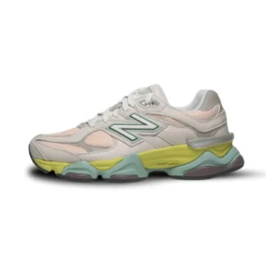 New Balance 9060 Moonbeam Vintage Rose Lime - Sneaker basket homme femme - 1