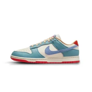 Nike Dunk Low Premium Denim Turquoise - Sneaker basket homme femme - 1