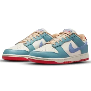 Nike Dunk Low Premium Denim Turquoise - Sneaker basket homme femme - 2