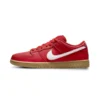 Nike SB Dunk Low Rouge/Gomme - Sneaker basket homme femme - 1