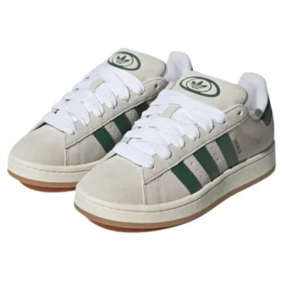 Adidas Campus 00s Crystal White Dark Green - Sneaker basket homme femme - 2