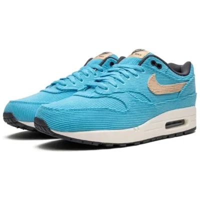 Air Max 1 Corduroy Baltic Blue - Sneaker basket homme femme - 2