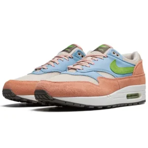 Air Max 1 Light Madder Root Worn Blue - Sneaker basket homme femme - 2