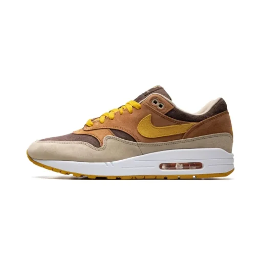 Air Max 1 PRM Duck Pecan Yellow Ochre - Sneaker basket homme femme - 1