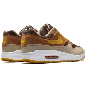 Air Max 1 PRM Duck Pecan Yellow Ochre - Sneaker basket homme femme - 3