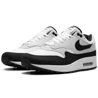 Air Max 1 White Black - Sneaker basket homme femme - 2