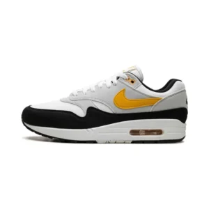 Air Max 1 White University Gold - Sneaker basket homme femme - 1