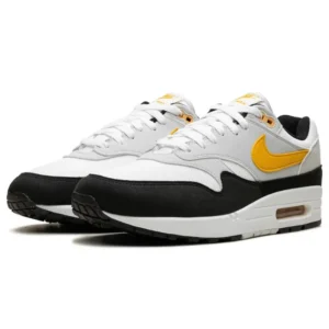 Air Max 1 White University Gold - Sneaker basket homme femme - 2