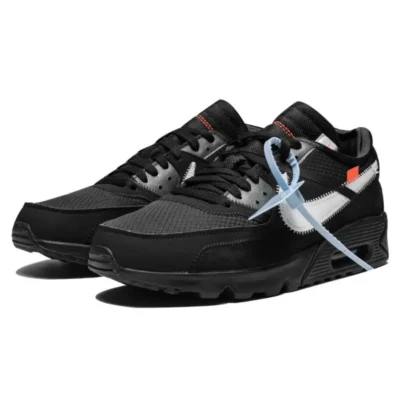 Air Max 90 Off-White Black - Sneaker basket homme femme - 2