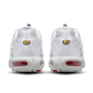 Air Max Plus Lace Utility White University Red - Sneaker basket homme femme - 3