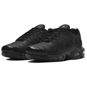 Air Max Plus Triple Black Leather - Sneaker basket homme femme - 2