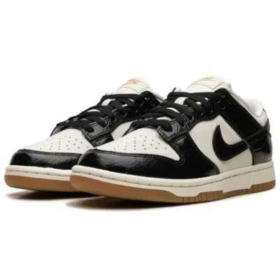 Nike Dunk Low LX Black Croc - Sneaker basket homme femme - 2