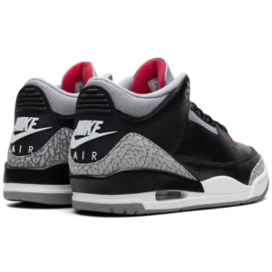 Air Jordan 3 Retro OG Black Cement (2024) - Sneaker basket homme femme - 3