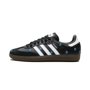 Adidas Samba Light Blue Floral Core Black - Sneaker basket homme femme - 1